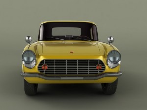 honda s600 coupe 3D Модель