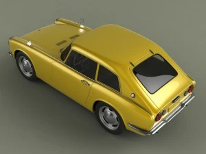 honda s600 coupe 3D Model