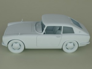 honda s600 coupe 3D Модель