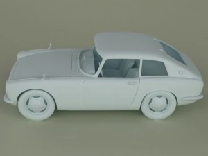 honda s600 coupe 3D Model