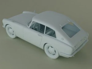 honda s600 coupe 3D Model