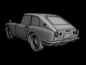 honda s600 coupe 3D Модель