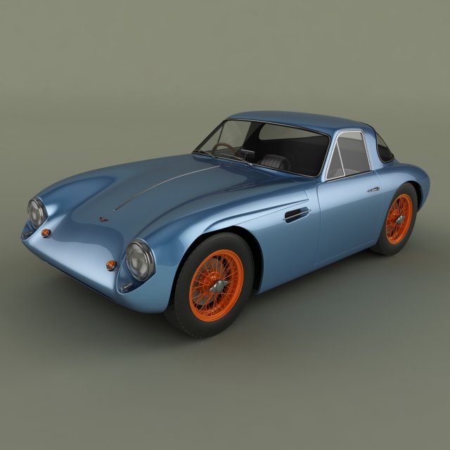 tvr grantura mk 1 3D 模型 .c4d .max .obj .3ds .fbx .stl .blend