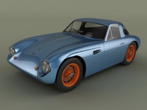 tvr grantura mk 1 3D Модель