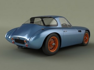 tvr grantura mk 1 3D 模型