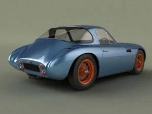 tvr grantura mk 1 3D Model