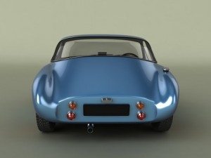 tvr grantura mk 1 3D 模型