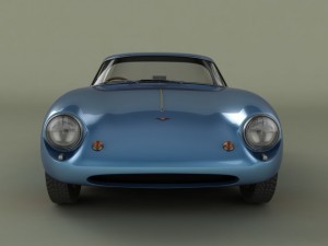 tvr grantura mk 1 3D 模型