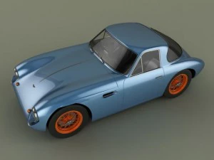 tvr grantura mk 1 3D Model