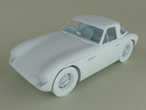 tvr grantura mk 1 3D 模型