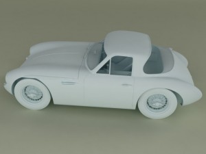 tvr grantura mk 1 3D 模型