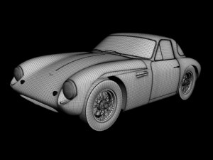 tvr grantura mk 1 3D 模型