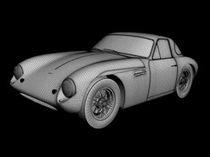tvr grantura mk 1 3D Model
