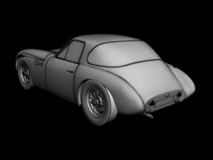 tvr grantura mk 1 3D 模型