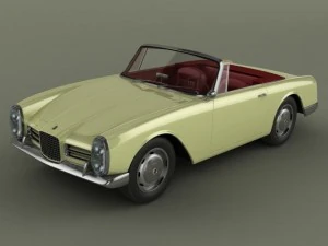 Facel Vega Facel III кабриолет 3D Модель