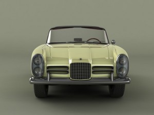 facel vega facel iii cabrio 3D Model