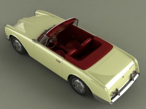 facel vega facel iii cabrio 3D Model