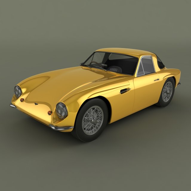 tvr grantura mk 2 3D Modell .c4d .max .obj .3ds .fbx .stl .blend