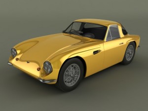 tvr grantura mk 2 3D-Modell