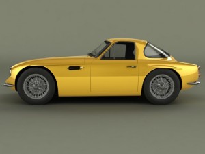 tvr grantura mk 2 3D Modell