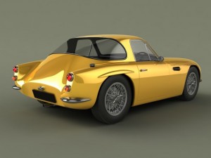 tvr grantura mk 2 3D Modell