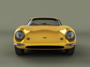 tvr grantura mk 2 3D Modell