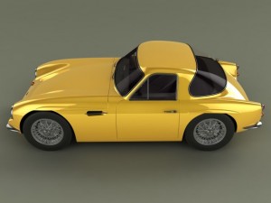 tvr grantura mk 2 3D Modell