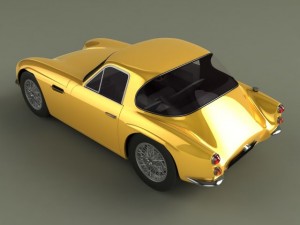 tvr grantura mk 2 3D Modell
