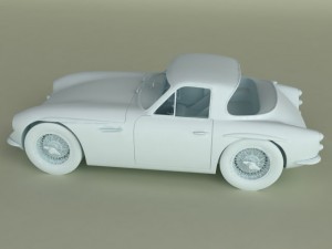 tvr grantura mk 2 3D Modell
