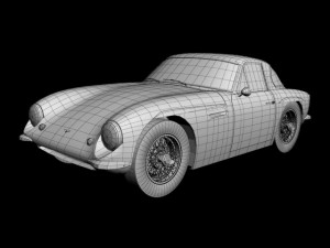 tvr grantura mk 2 3D Modell