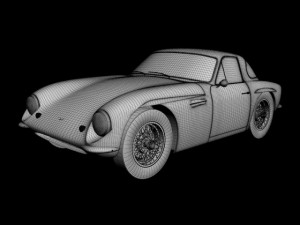 tvr grantura mk 2 3D Modell