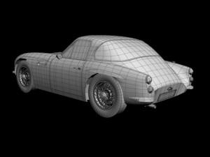 tvr grantura mk 2 3D Modell