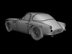tvr grantura mk 2 3D Modell