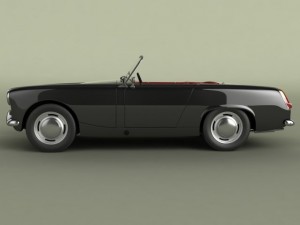 austin healey sprite mkii 3D Модель