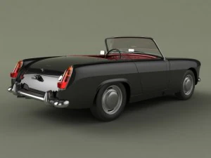 austin healey sprite mkii 3D Model