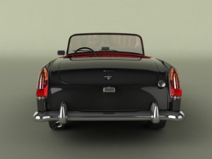 austin healey sprite mkii 3D Модель