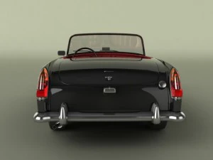 austin healey sprite mkii 3D Model