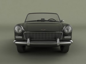 austin healey sprite mkii 3D Модель