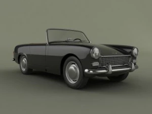 austin healey sprite mkii 3D Model