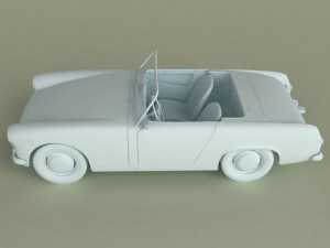 austin healey sprite mkii 3D Модель