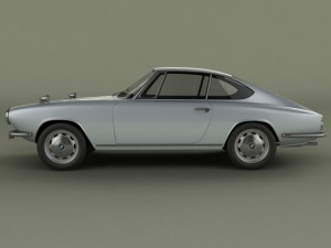 bmw 1600 gt Model 3D