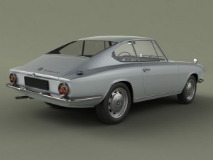 bmw 1600 gt Model 3D
