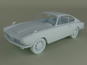 bmw 1600 gt Model 3D