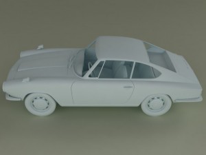 bmw 1600 gt Model 3D