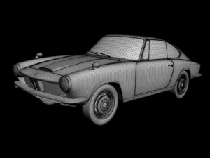 bmw 1600 gt Model 3D