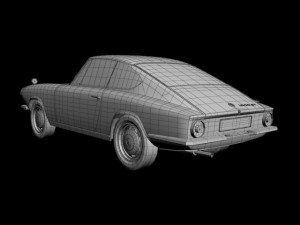 bmw 1600 gt Model 3D