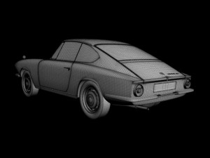 bmw 1600 gt Model 3D