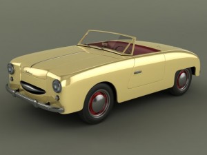 panhard dyna junior x87 Modèle 3D