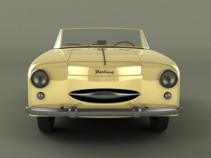 panhard dyna junior x87 3D 모델
