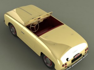 panhard dyna junior x87 3D 모델